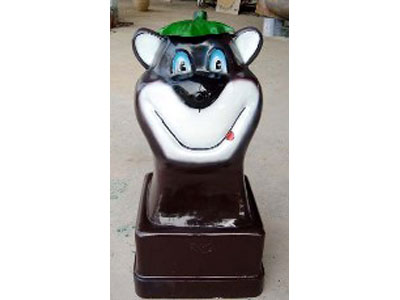 Thùng rác hình gấu Misa