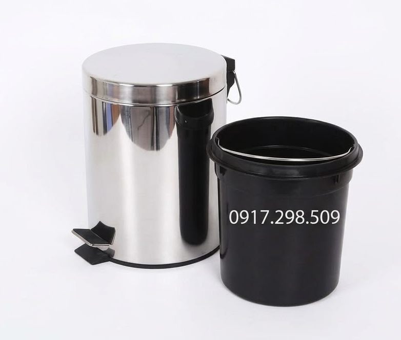thùng rác inox 20 lít