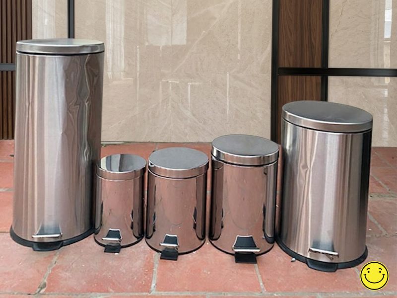 Thùng rác Inox tại Tp.HCM