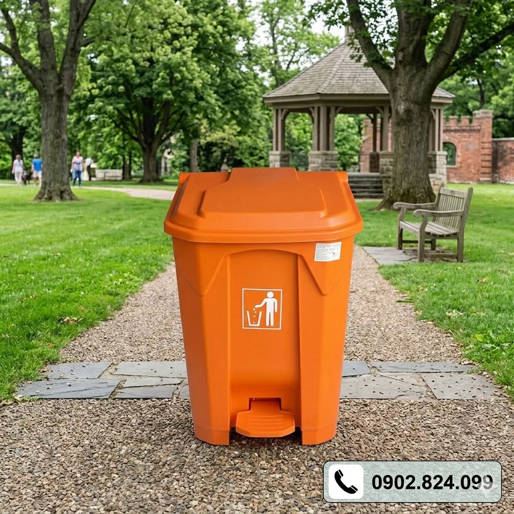 Thùng rác nhựa giá rẻ