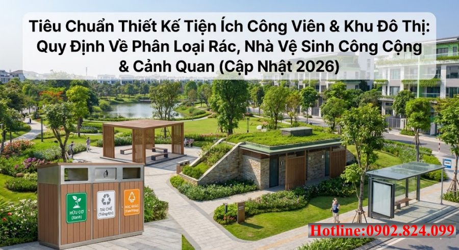 tiêu chuẩn thiết kế công viên,