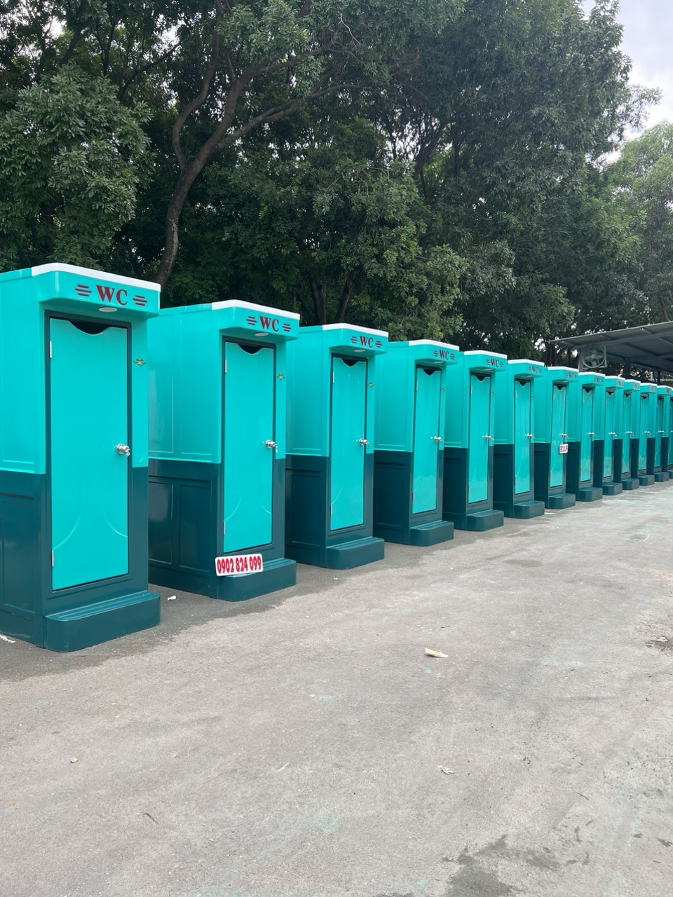 nhà vệ sinh di động