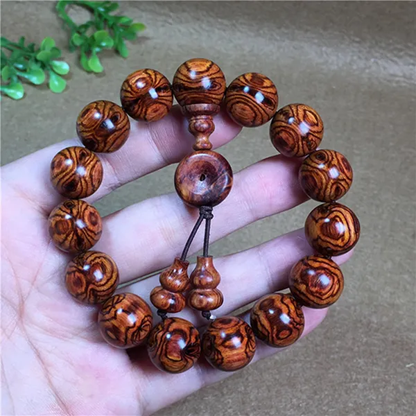 VÒNG SƯA BẮC VÂN MẮT QUỶ 15MM X 15 HẠT VIP15