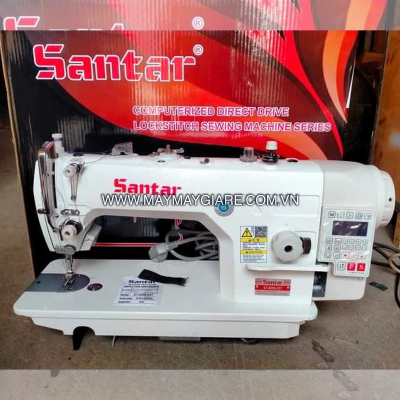 Máy May 1 Kim Điện Tử Ổ To Santar st-5500-d3t Máy May 1 Kim Điện Tử Ổ To Santar st-5500-d3t