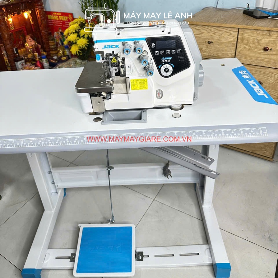 Máy Vắt Sổ Jack C7 Cắt Chỉ Tự Động Model Mới Máy Vắt Sổ Jack C7 Cắt Chỉ Tự Động Model Mới