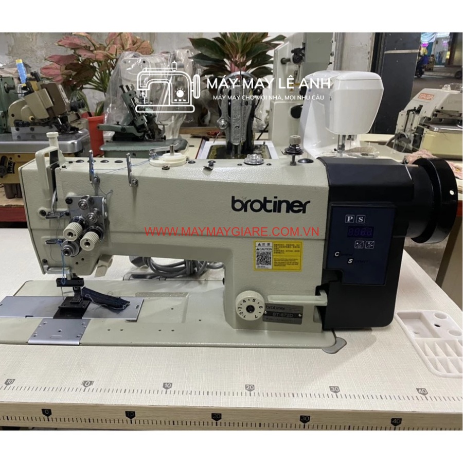 Máy May 2 Kim Ổ Lớn Cố Định Liền Trục Brotiner Máy May 2 Kim Ổ Lớn Cố Định Liền Trục Brotiner