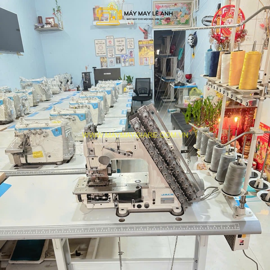 Máy May Kansai 12 Kim Jack JK 8009 VCDI Máy May Kansai 12 Kim Jack JK 8009 VCDI