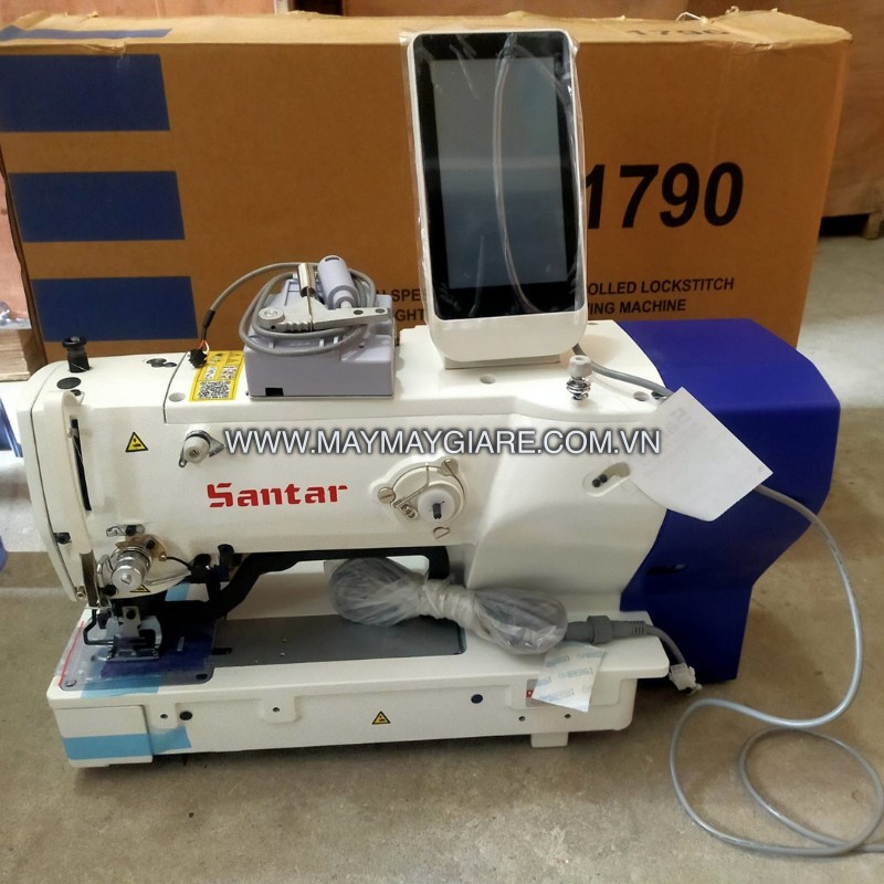 Máy Thùa Khuy Điện Tử Santar st-1790s Máy Thùa Khuy Điện Tử Santar st-1790s