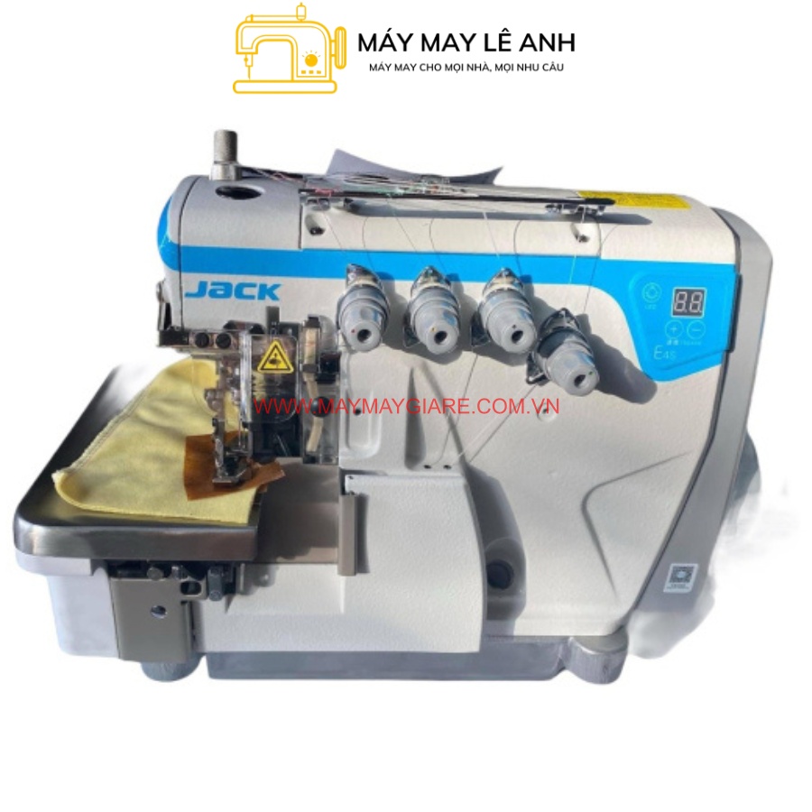 Máy Vắt Sổ Liền Trục 4 Chỉ Jack E4s-4-83.323 Máy Vắt Sổ Liền Trục 4 Chỉ Jack E4s-4-83.323