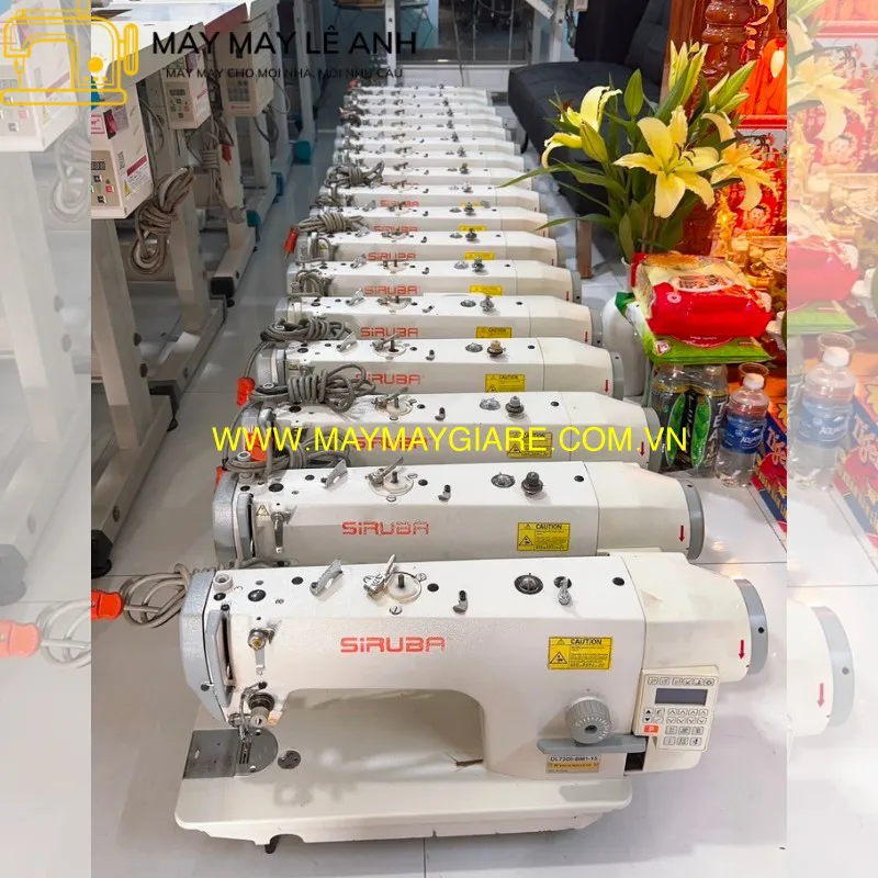 Máy 1 Kim Điện Tử Siruba DL7200-BM1-15