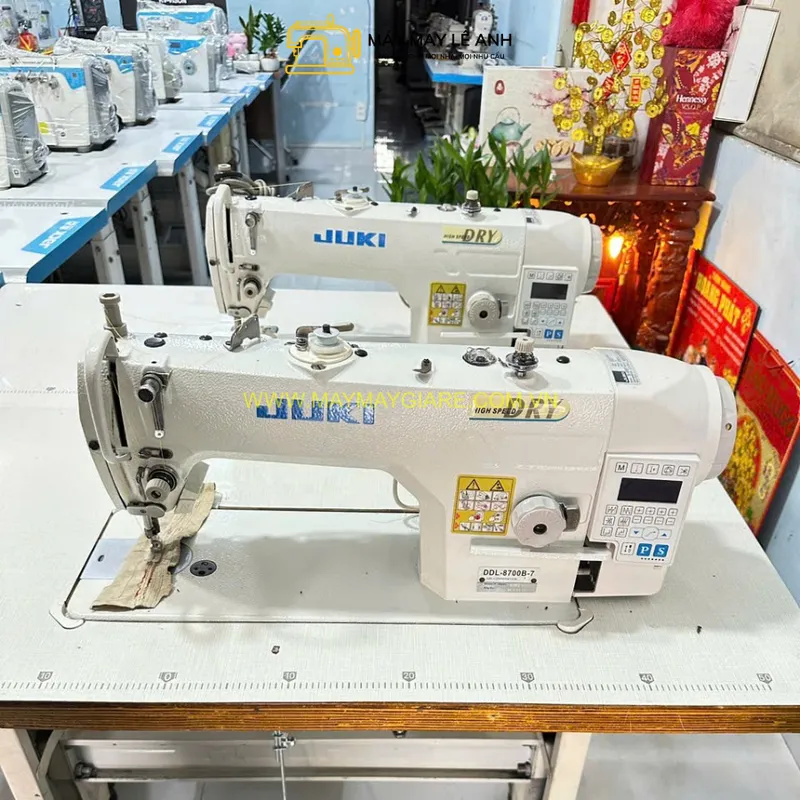 Máy 1 Kim Juki Điện Tử Cắt Chỉ Nâng Chân Vịt Tự Động