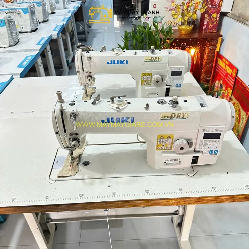 Máy 1 Kim Juki Điện Tử Cắt Chỉ Nâng Chân Vịt Tự Động
