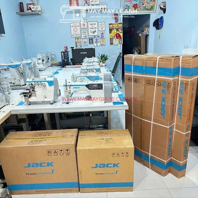 Máy 1 Kim Model Mới Chạy Êm Tắc Tiếng Jack A4B