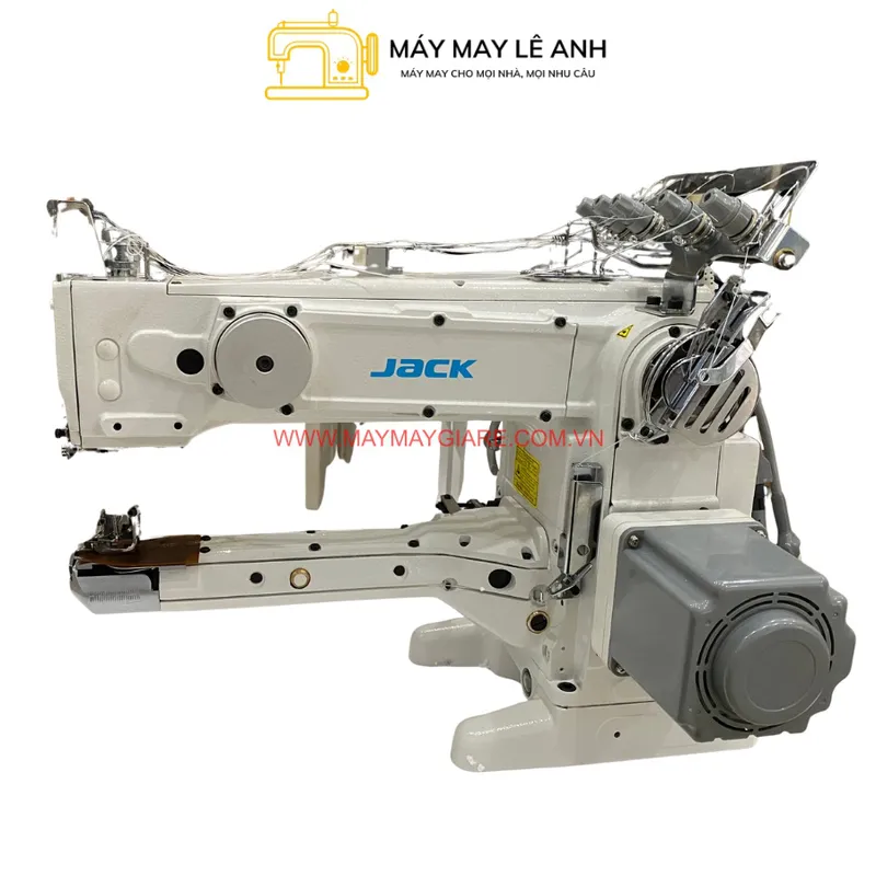 Máy Đầu Heo Jack JK-1500C-156L-UT 2 Cầu Đầu Dài Điện Tử