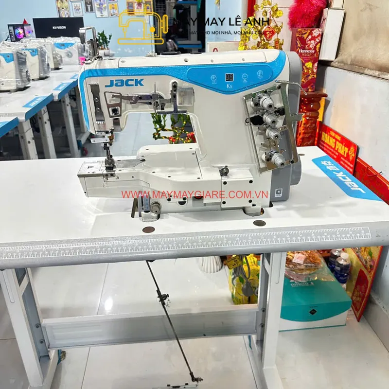 Máy Kan Sai Liền Trục Chạy Lai Tay Lai Áo Jack K5