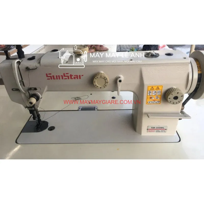 Máy May 1 Kim Bước Sunstar 640 Chuyên May Balo