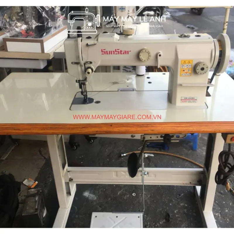 Máy May 1 Kim Bước Sunstar 640 Chuyên May Balo