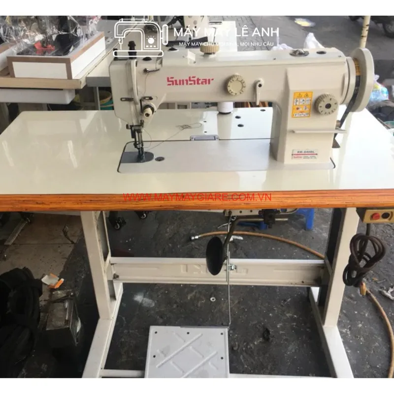 Máy May 1 Kim Bước Sunstar 640 Chuyên May Balo