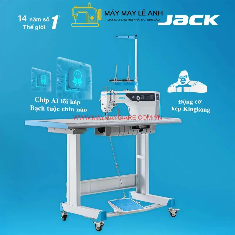 Máy May 1 Kim Jack A5E-B (AMH2) Điện Tử