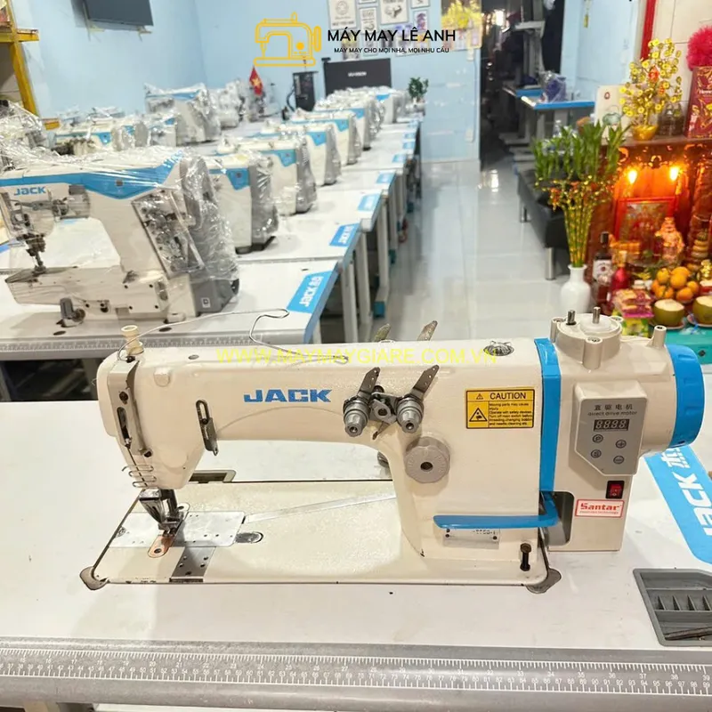 Máy May 2 Kim Móc Xích Liền Trục JK-8558G-WZ