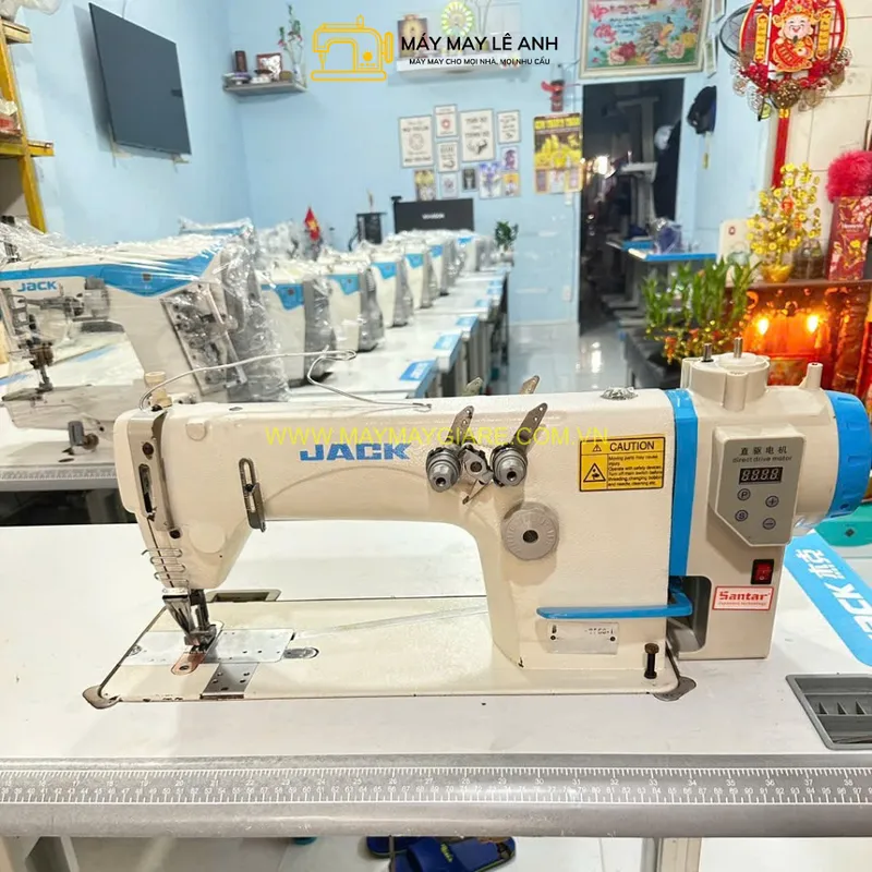 Máy May 2 Kim Móc Xích Liền Trục JK-8558G-WZ