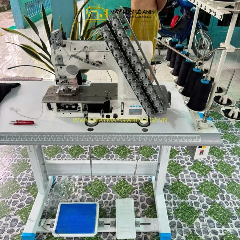 Máy May Kansai 12 Kim Jack JK 8009 VCDI Giá Tốt