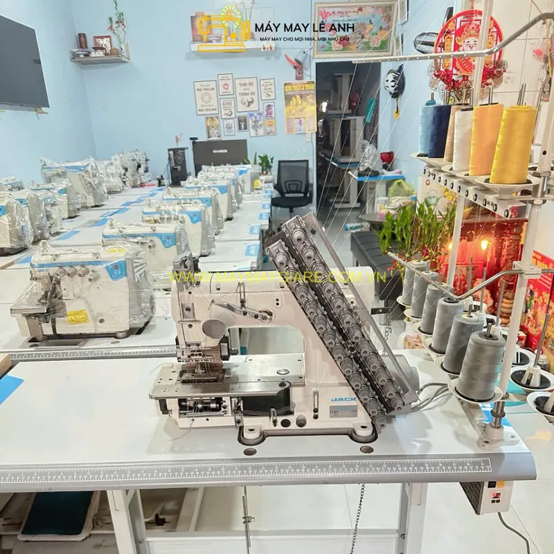 Máy May Kansai 12 Kim Jack JK 8009 VCDI Giá Tốt