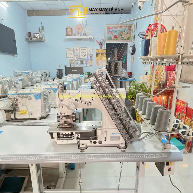 Máy May Kansai 12 Kim Jack JK 8009 VCDI Giá Tốt