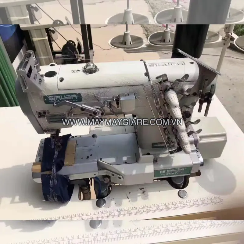 Máy May Kansai Siruba C007KD Cắt Chỉ Tự Động Bằng Điện