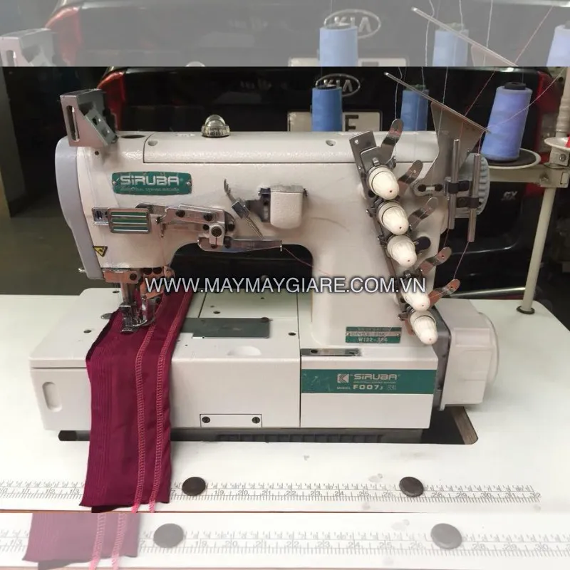 Máy May Kansai Siruba C007KD Cắt Chỉ Tự Động Bằng Điện