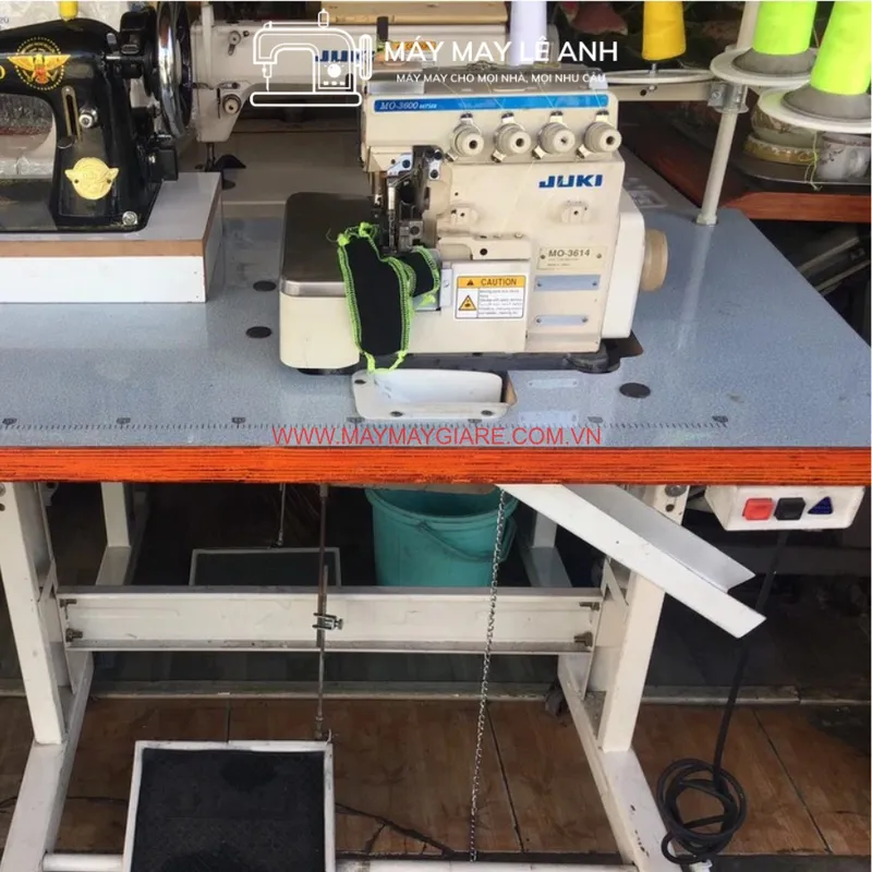 Máy Vắt Sổ Juki 3600 Cao Cấp 2 Kim 4 Chỉ 5 Chỉ