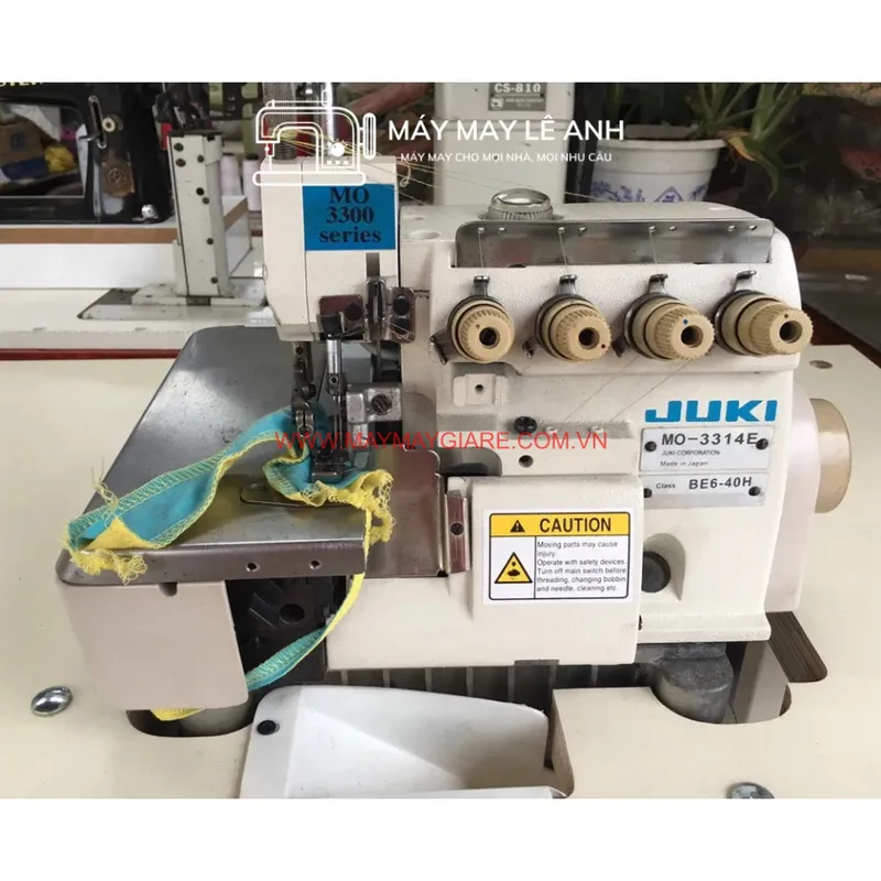 Máy Vắt Sổ Juki Cao Cấp MO-3300 2 Kim