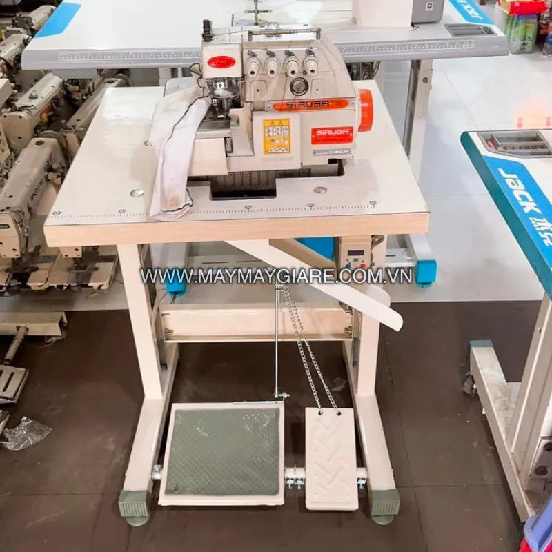 Máy Vắt Sổ Siruba 747F 2 Kim 4 Chỉ Cao Cấp