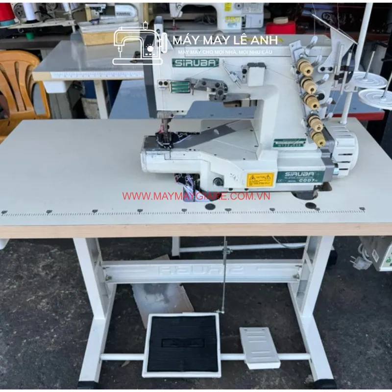 Máy Viền Kansai Đầu Túm Siruba Chính Hãng