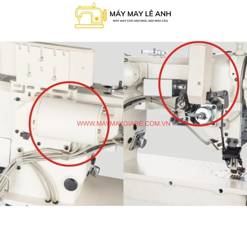 Máy Zig Zag Jack Jk -T2284B Liền Trục