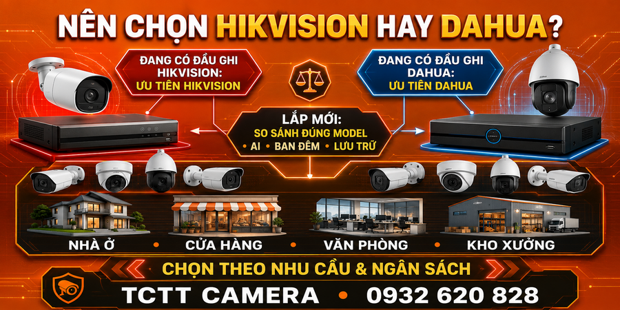 Hình ảnh thi công kỹ thuật nen mua camera hikvision hay dahua technology 12 202606281022 html tại công trình phần 10 - TCTTCAMERA
