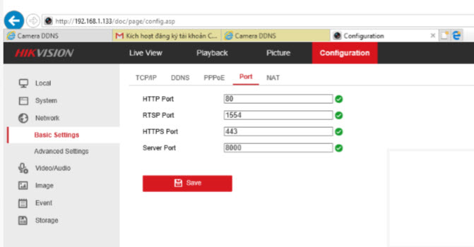 Tạo tên miền CAMERADDNS 2.0 Cho đầu ghi hình HIKVISION và camera IP Hikvision