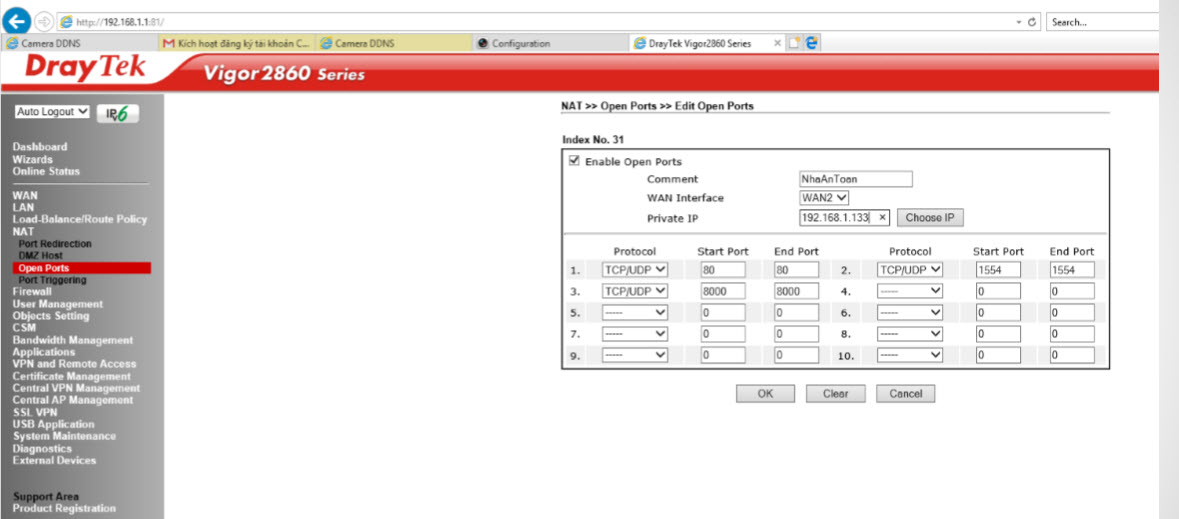 Tạo tên miền CAMERADDNS 2.0 Cho đầu ghi hình HIKVISION và camera IP Hikvision