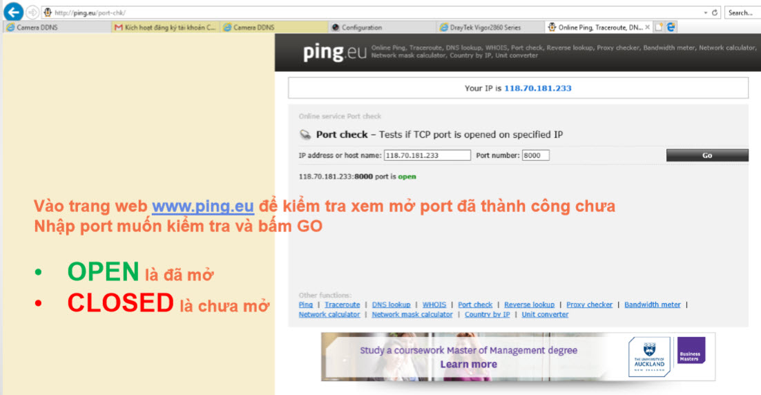 Tạo tên miền CAMERADDNS 2.0 Cho đầu ghi hình HIKVISION và camera IP Hikvision