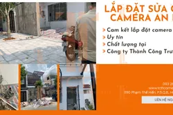 Lắp đặt camera quan sát tại đường Trường Sơn Quận 10