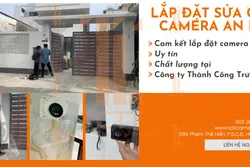Lắp đặt camera quan sát tại đường Nguyễn Huệ Quận 1