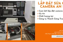 Lắp đặt camera quan sát tại đường Lê Hồng Phong Quận 10