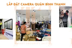 Lắp đặt camera tại đường Nguyễn Công Trứ, quận Bình Thạnh