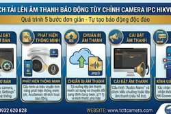 Cách Tải Lên Âm Thanh Báo Động Tùy  Chỉnh Camera IPC Hikvision