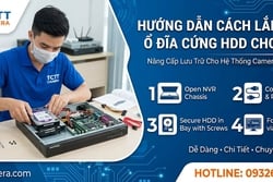 Hướng Dẫn Cách Lắt Đặt Ổ Đĩa Cứng HDD cho NVR