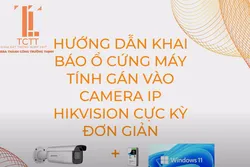 HƯỚNG DẪN KHAI BÁO Ổ CỨNG MÁY TÍNH GÁN VÀO CAMERA IP HIKVISION CỰC ĐƠN GIẢN
