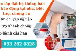 Chuyên lắp đặt hệ thống báo trộm, báo động tại nhà, biệt thự, chung cư