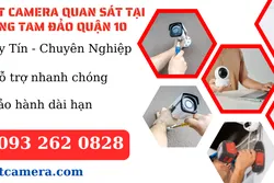 Lắp đặt camera quan sát tại đường Tam Đảo Quận 10