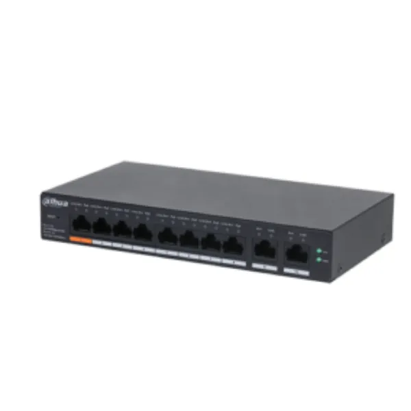 10-Port Cloud Managed Desktop Switch with 8-Port PoE Dahua DH-CS4010-8ET-60