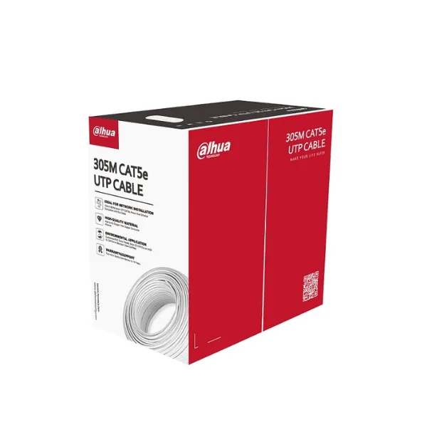 Cáp mạng UTP CAT5e lõi đồng 305m Dahua DH-PFM920I-5EUN-H